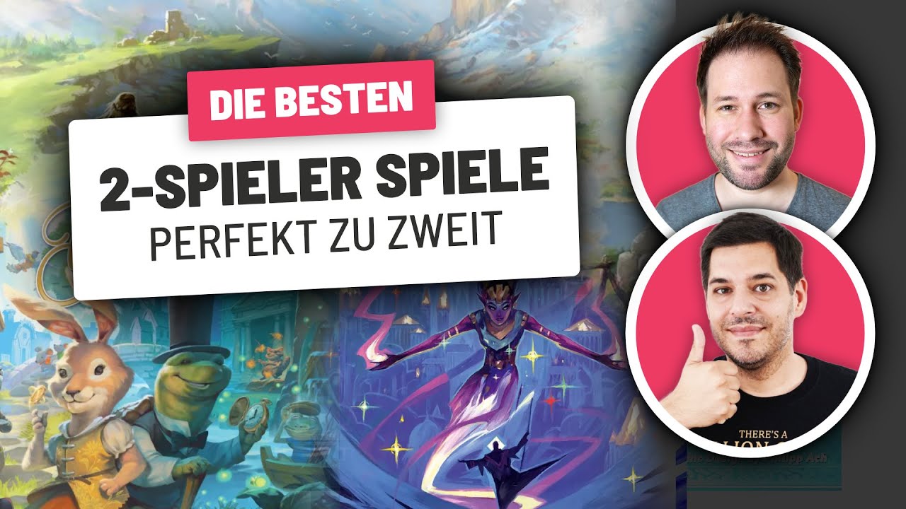 Das ROCKT aktuell an Brettspielen für Zwei 🏆