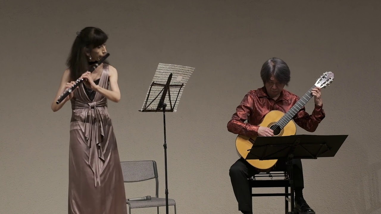 Sonata a-moll Op.1-4 / Georg Friedrich Händel by Mari Matsuo (flute) and Kozo Tate (guitar)