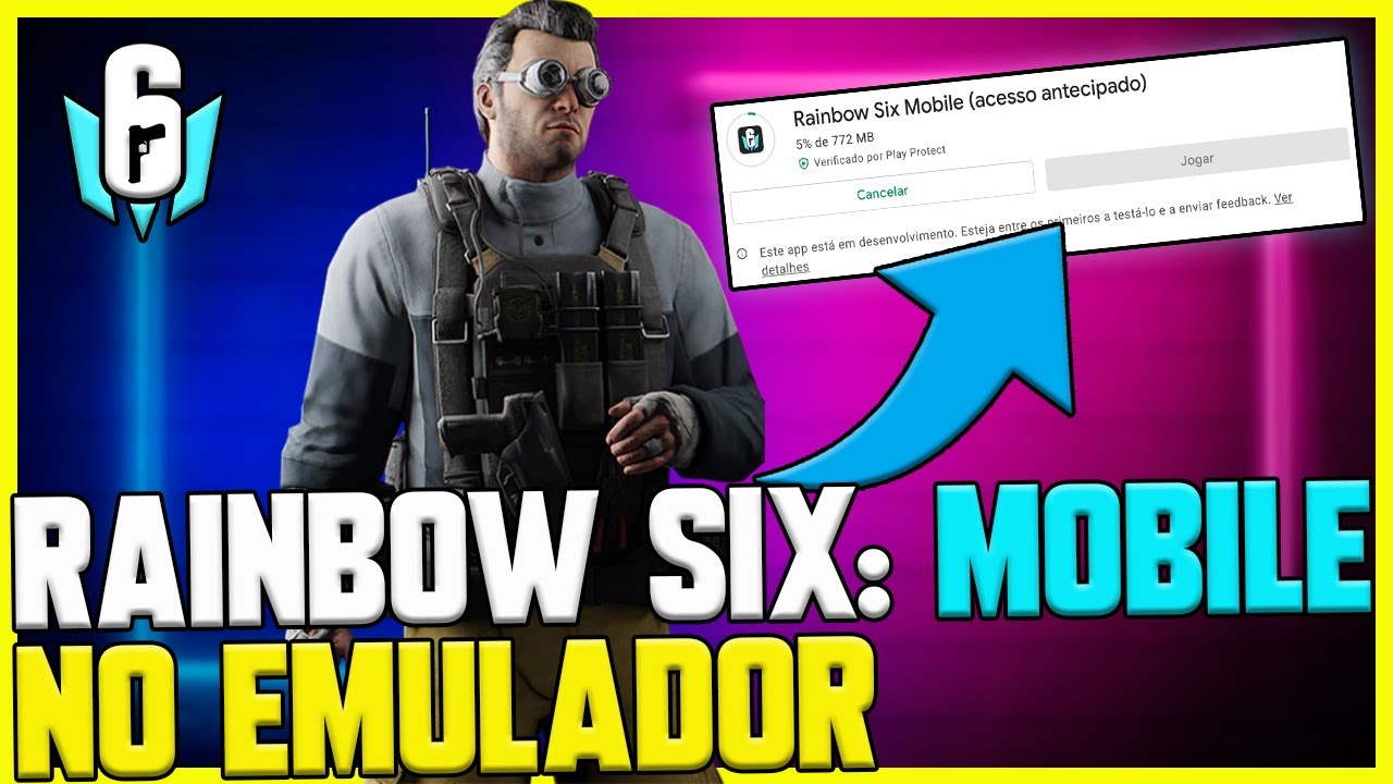 RAINBOW SIX: MOBILE NO EMULADOR? &Eacute; POSS&Iacute;VEL BAIXAR E JOGAR?
