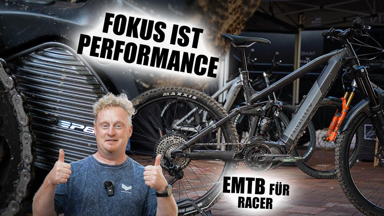 Dieses E BIKE ist zum BALLERN gebaut! 😯 Ich fahre das Privateer E161!