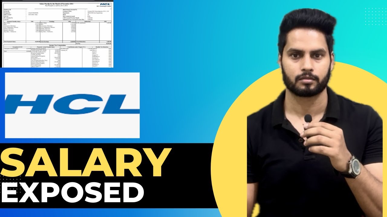 My HCL Salary After 11 Years Experience | Reality of HCL Salary