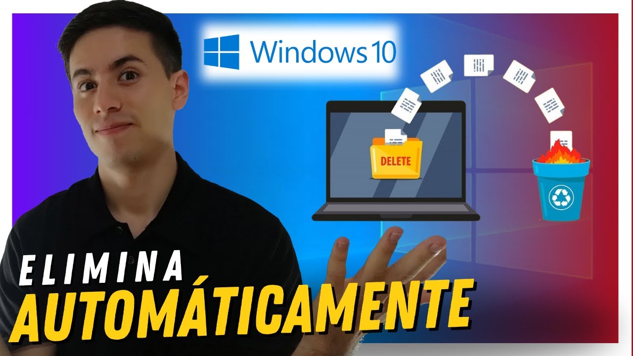 Eliminar archivos Temporales, Basura Automaticamente Windows 10 sin programas 2023 🔥 100% Efectivo⚡
