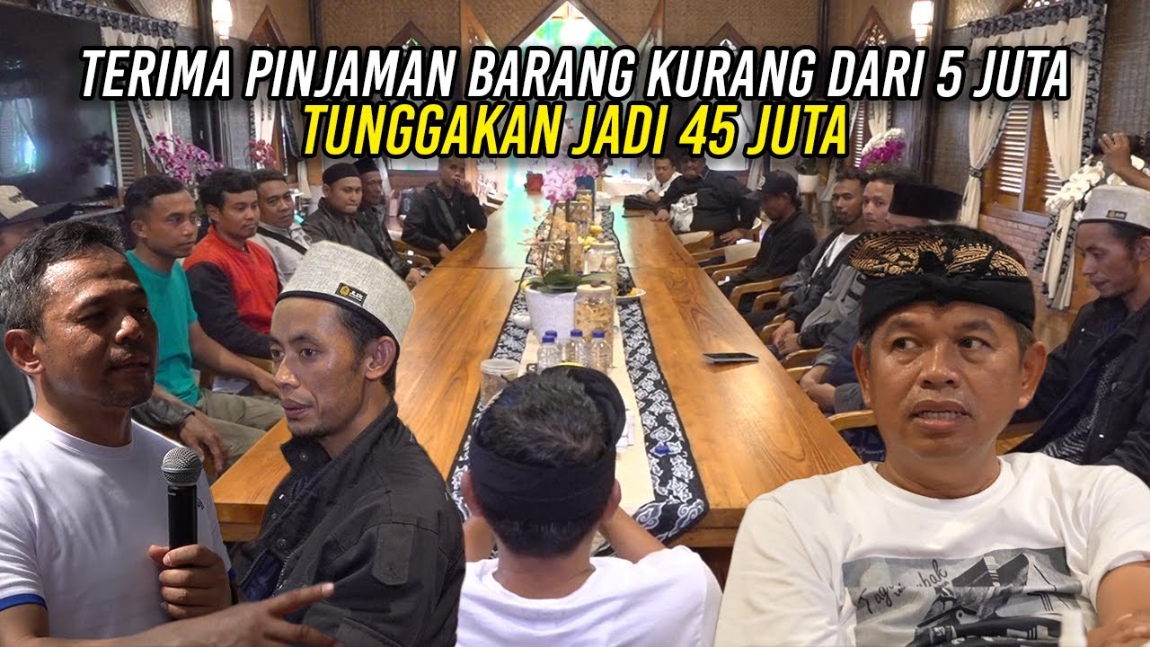 WARGA CIANJUR MENGADU TERIMA PINJAMAN BARANG KURANG DARI 5 JUTA | TUNGGAKAN 45 JUTA
