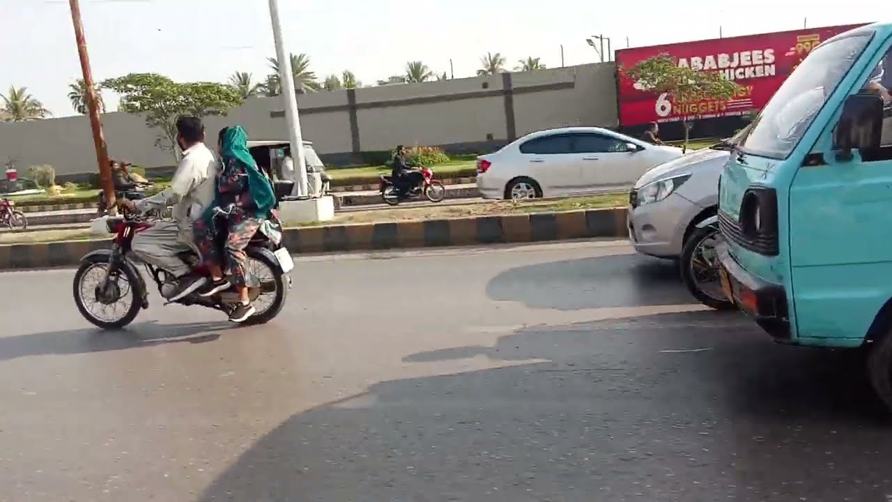Shahra-e-Faisal to kala pull road tour | Karachi road tour 