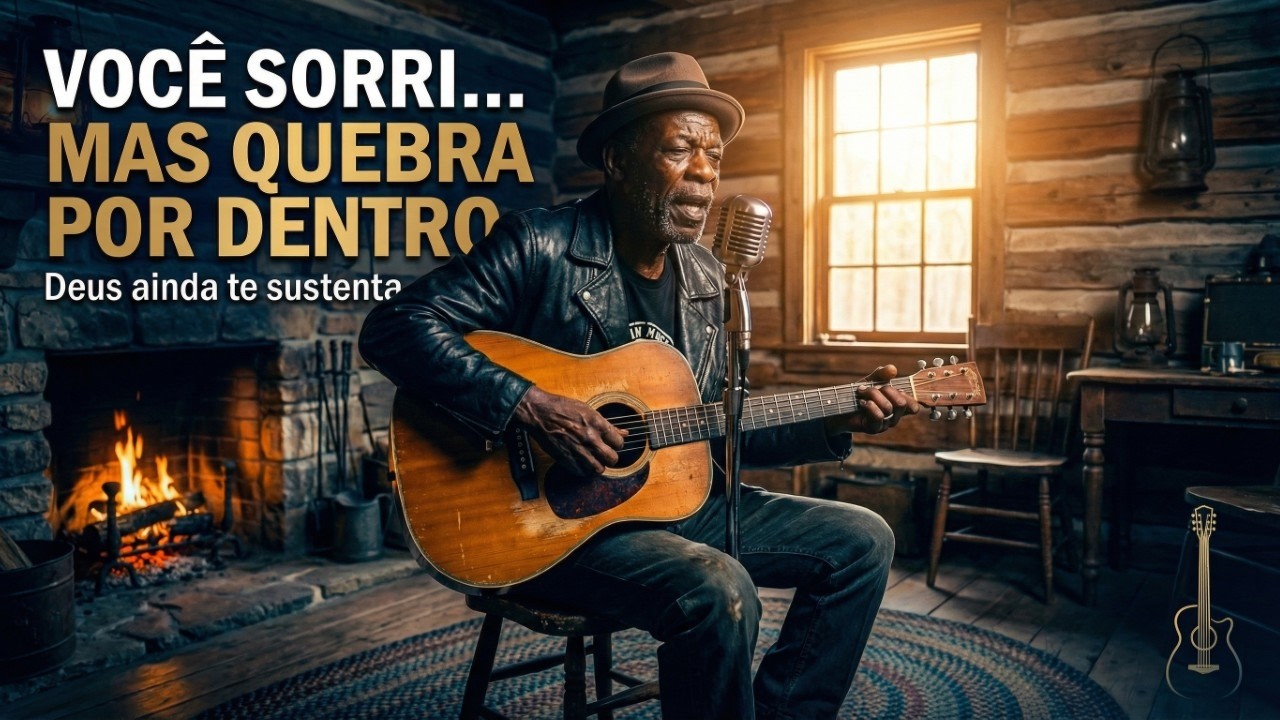 VOCÊ sorri nas fotos, mas quer desabar por dentro? | O que fazer quando a força acaba? Blues Gospel