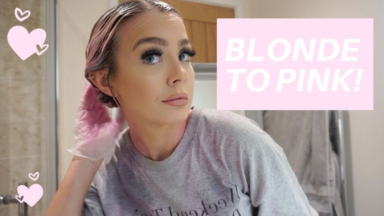 DYING MY HAIR PINK! 🌸
