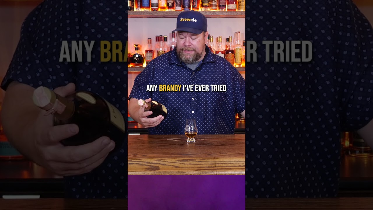 Tasting A Bottle Of Brandy From 1975! #shorts