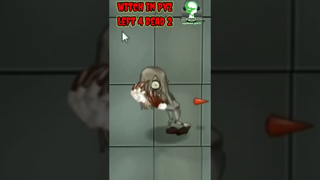 Witch in PvZ Mod Left 4 Dead 2 - Plants Vs Zombies #shorts #PVZ #pvz2 #Pvzhack #PVZmod