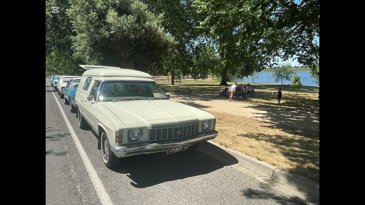 We had lots of cars from our car club for Australia Day 
