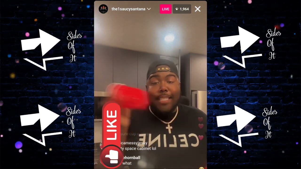 Saucy Santana goes live to show the ladies how to keep a man Full Live 3/7/24