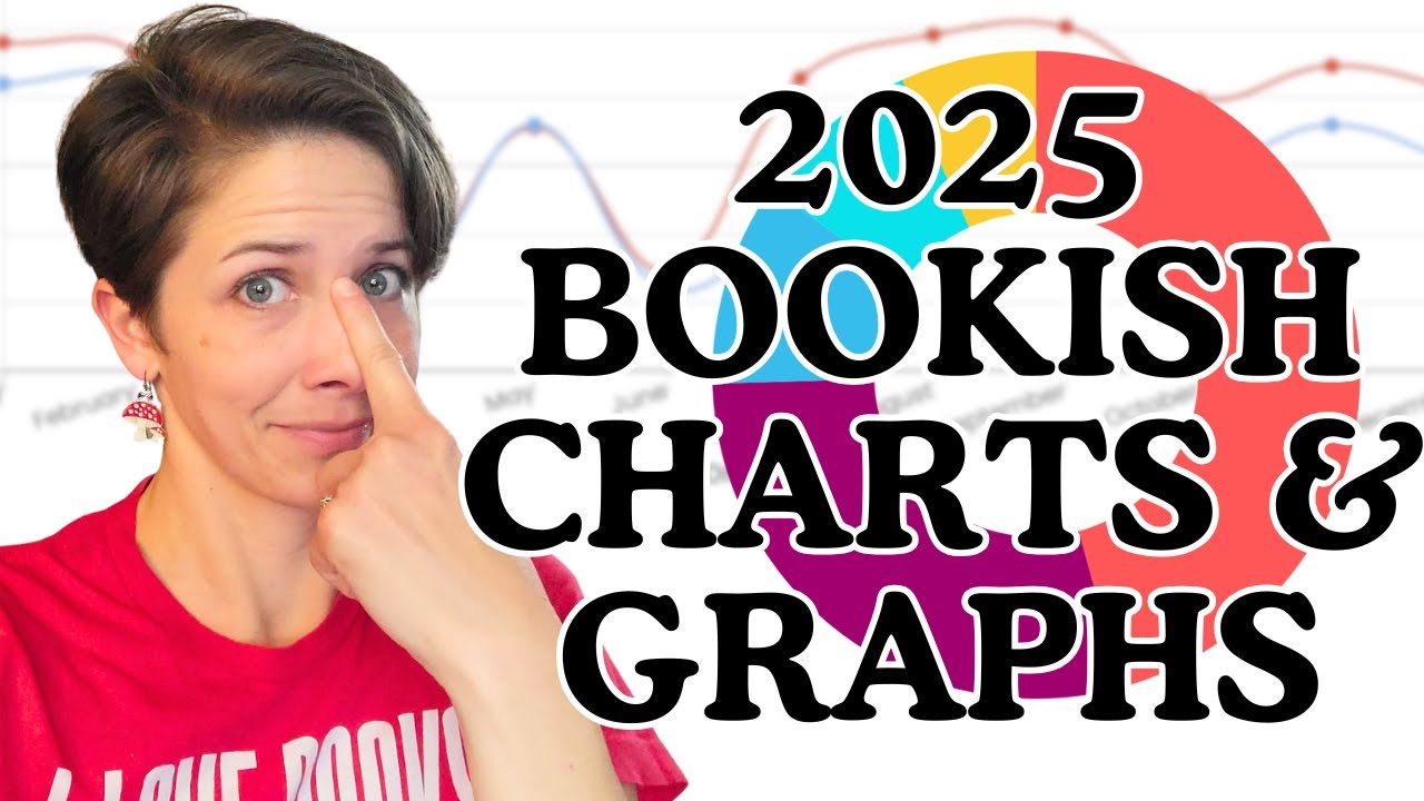 My 2025 Reading Stats 📚📈 Books by the Numbers