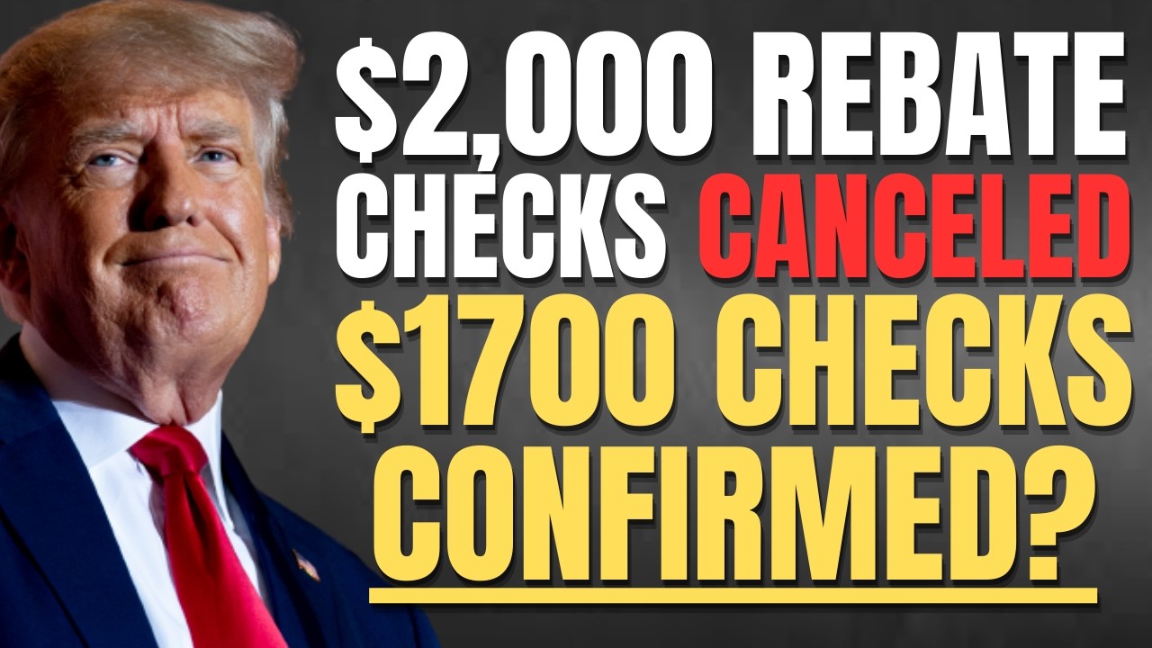 $2,000 Stimulus Rebate Checks CANCELED, BUT $1700 Payments Being Sent Instead?