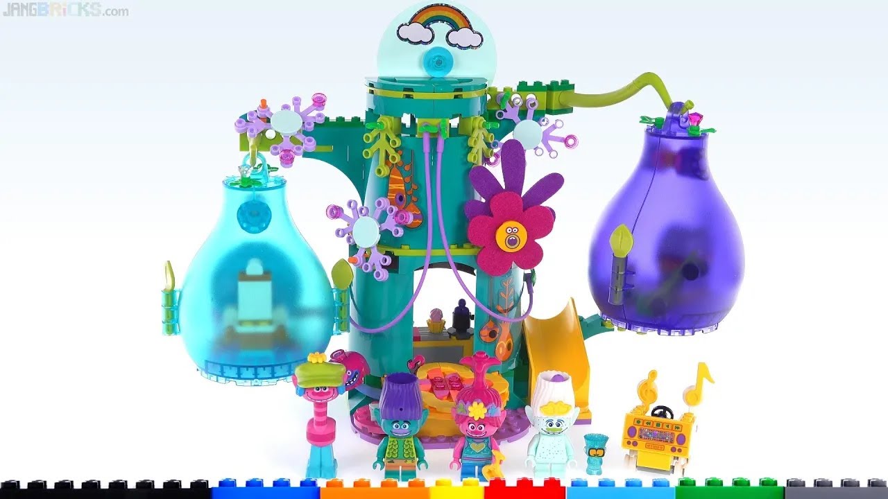 🔄 LEGO Trolls World Tour Pop Village Celebration review! 41255 re upload