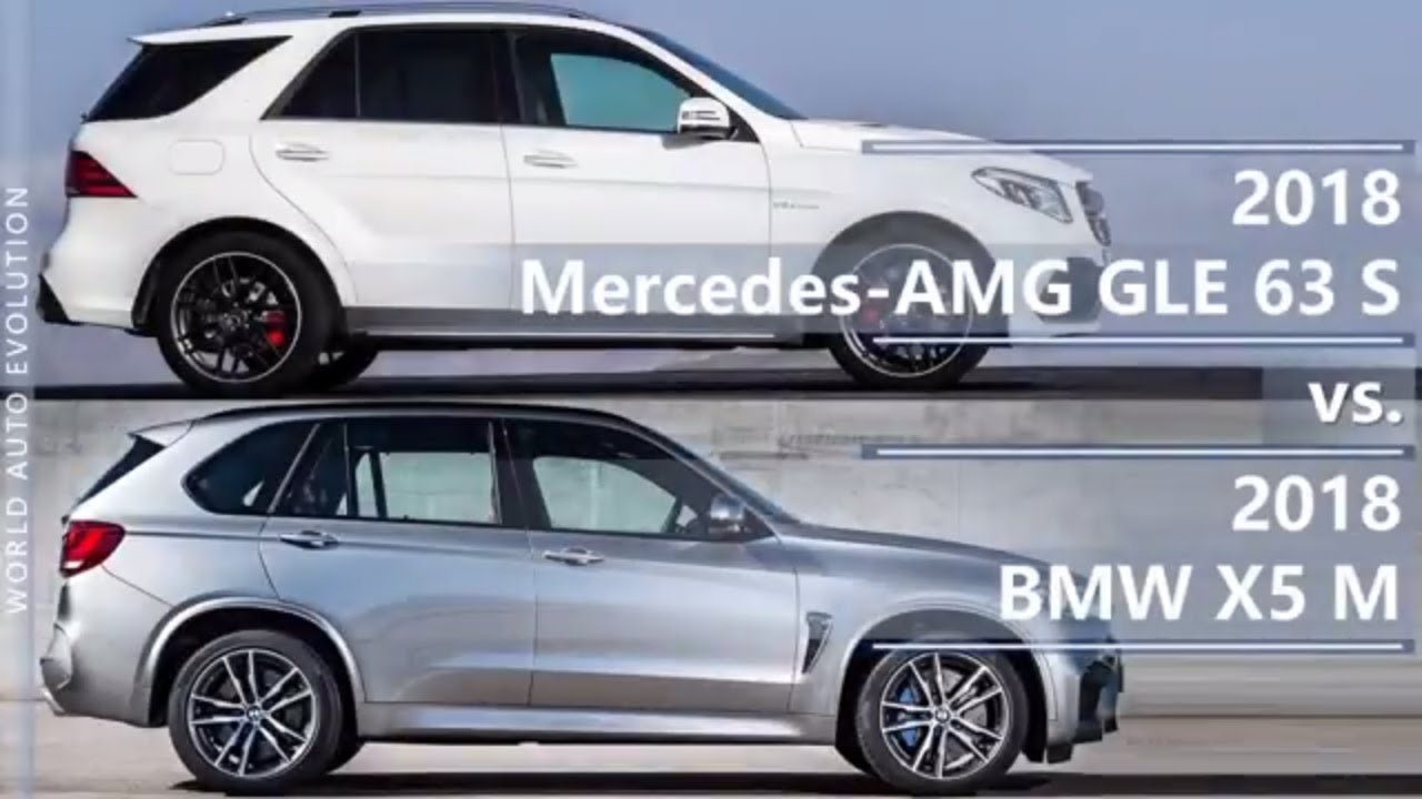 2018 Mercedes-AMG GLE 63 S vs 2018 BMW X5 M (technical comparison)