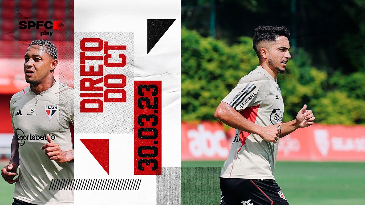 DIRETO DO CT: 30/03/2023 | SPFC PLAY