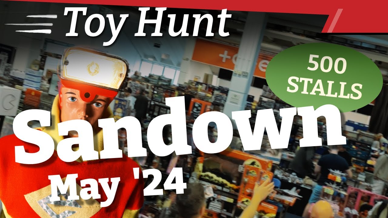 Electric Vintage Toy Finds At Sandown Toy Fair - May 2024