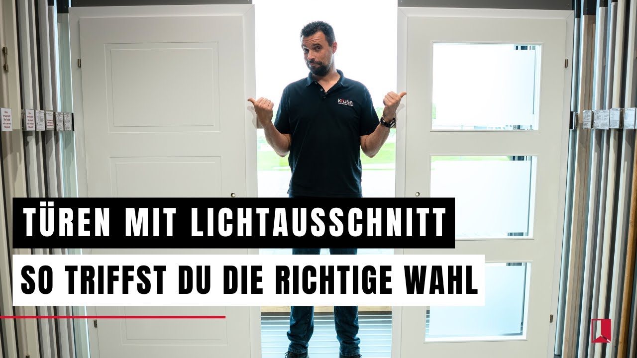 Innent&uuml;ren mit Lichtausschnitt - Schritt f&uuml;r Schritt zur perfekten T&uuml;r | Tipps vom T&uuml;renexperten🚪