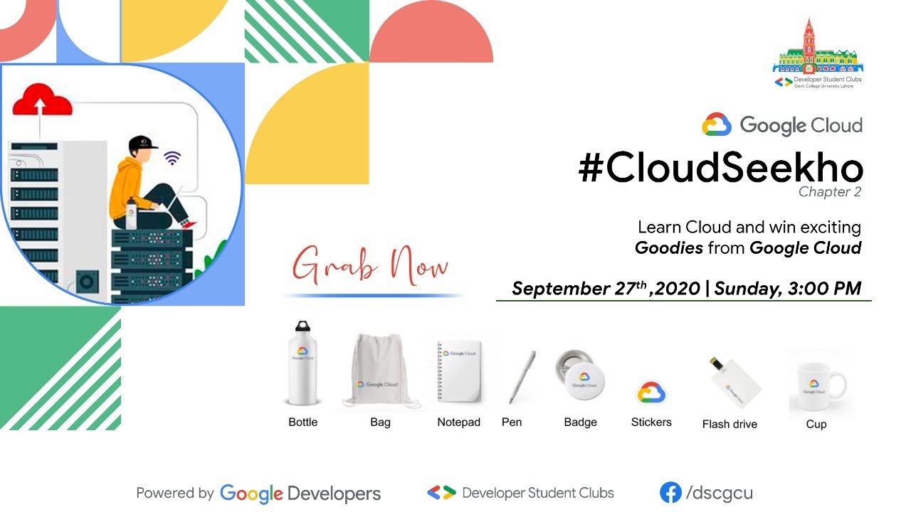 DSC GCU -Cloud Seekho 2 Info Session