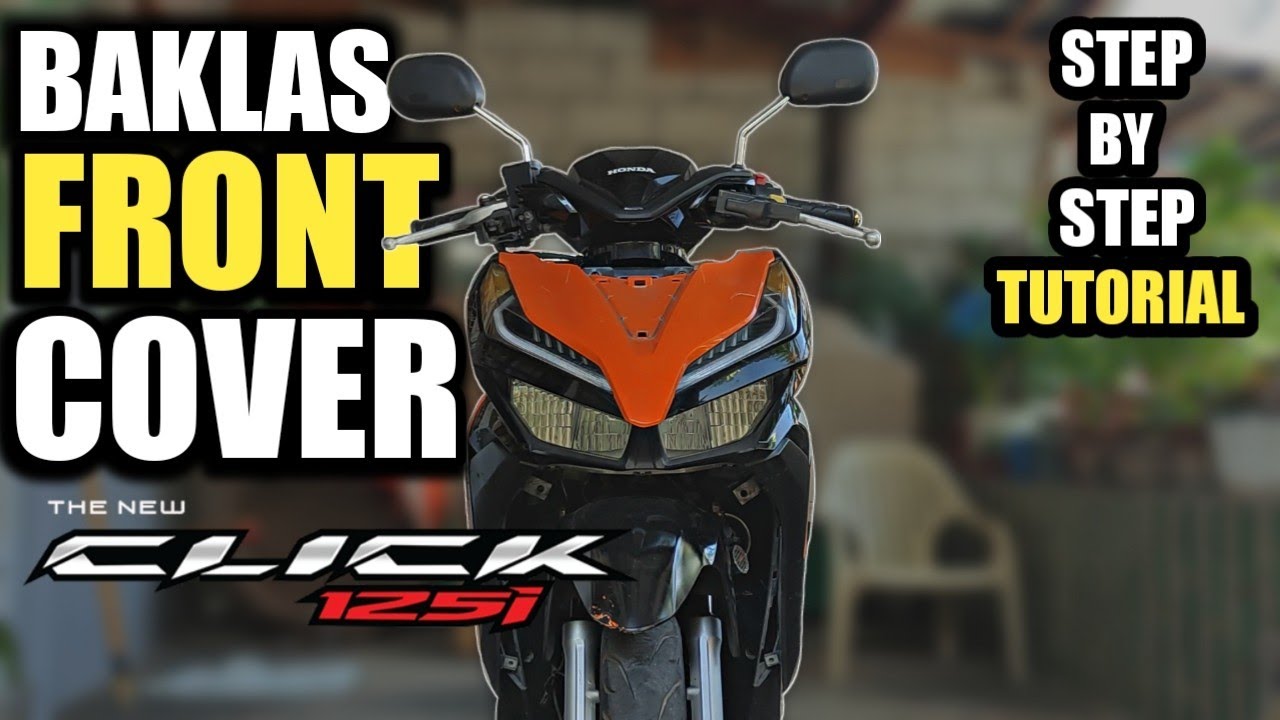 HONDA CLICK 125i FRONT FAIRING REPLACEMENT / STEP BY STEP TUTORIAL
