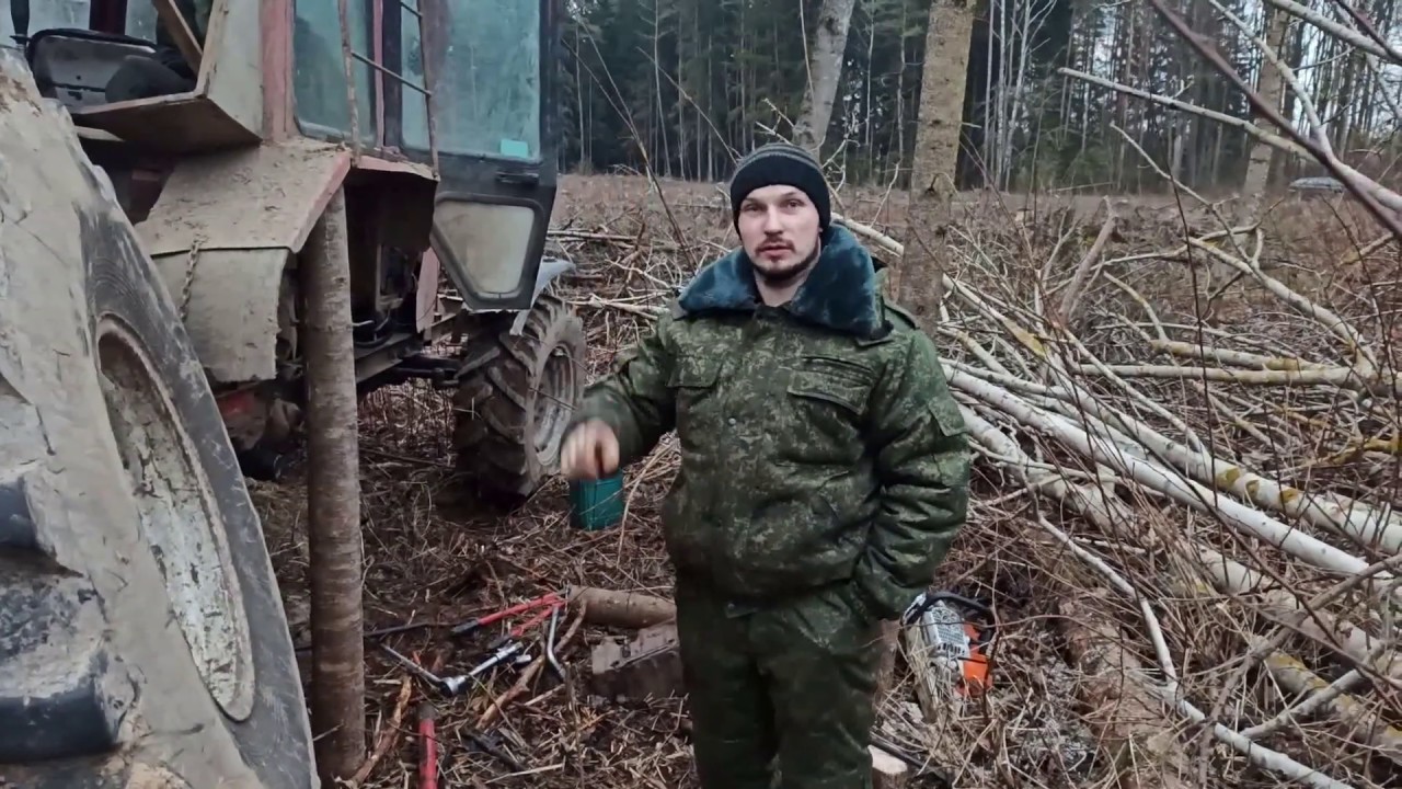 Отвалилось заднее колесо на тракторе МТЗ 82.Лопнула полуось.