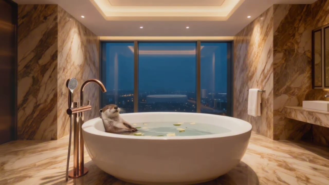 𝑷𝒍𝒂𝒚𝒍𝒊𝒔𝒕 | 수달과 함께 하루를 씻어내는 시간 🎧 (20분)Shower Playlist with a Cozy Otter 