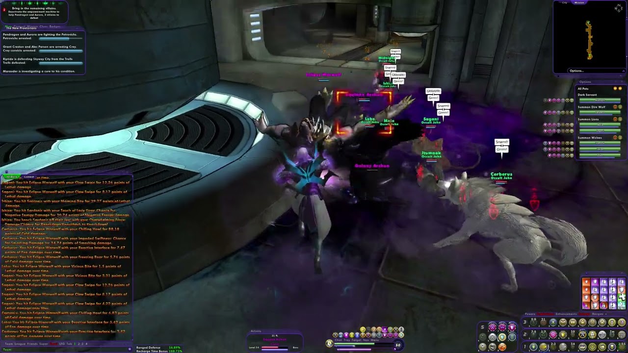 City of Heroes Homecoming Beasts/Dark Mastermind