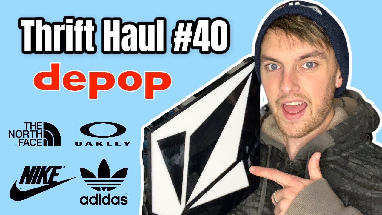 Thrift Haul #40 Surfwear Bangers and Rare Volcom Shop Sign!!!!