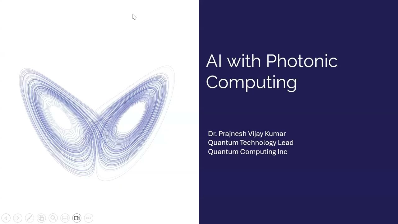 Optica Webinar: Photonic Machine Learning for Time Series Problems