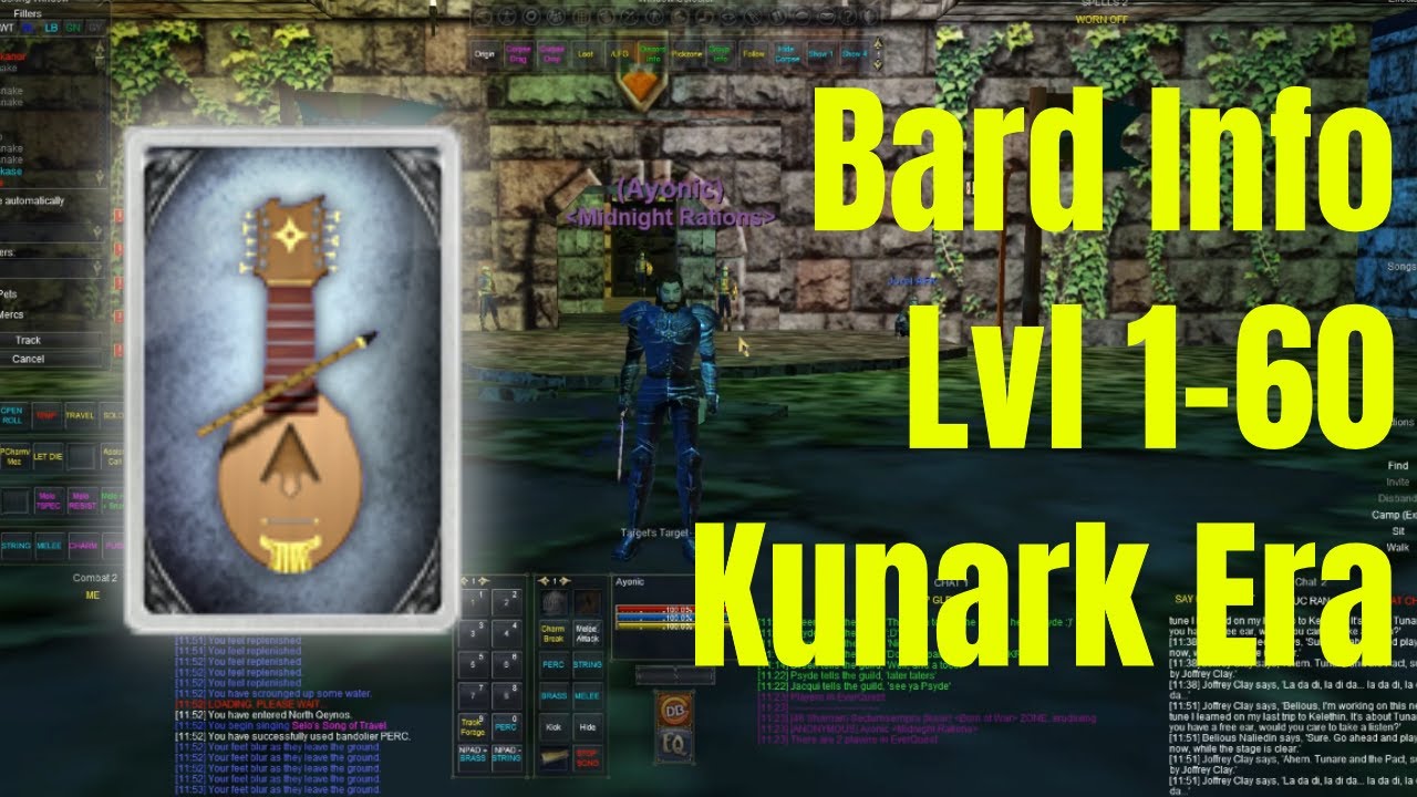 Bard Guide [Kunark] | EverQuest