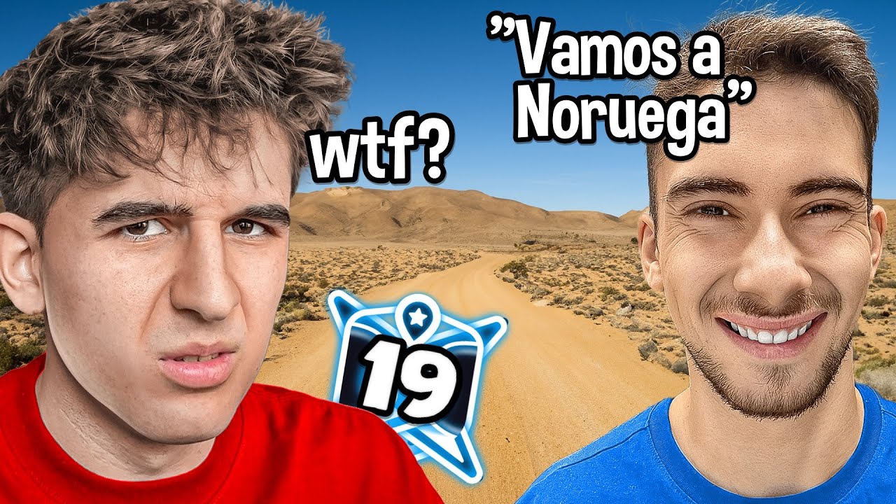 mi amigo me TROLLEÓ la partida por completo... | geoguessr competitivo 2vs2
