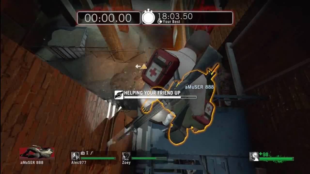 L4D: Survival Glitch: Out of The Crane