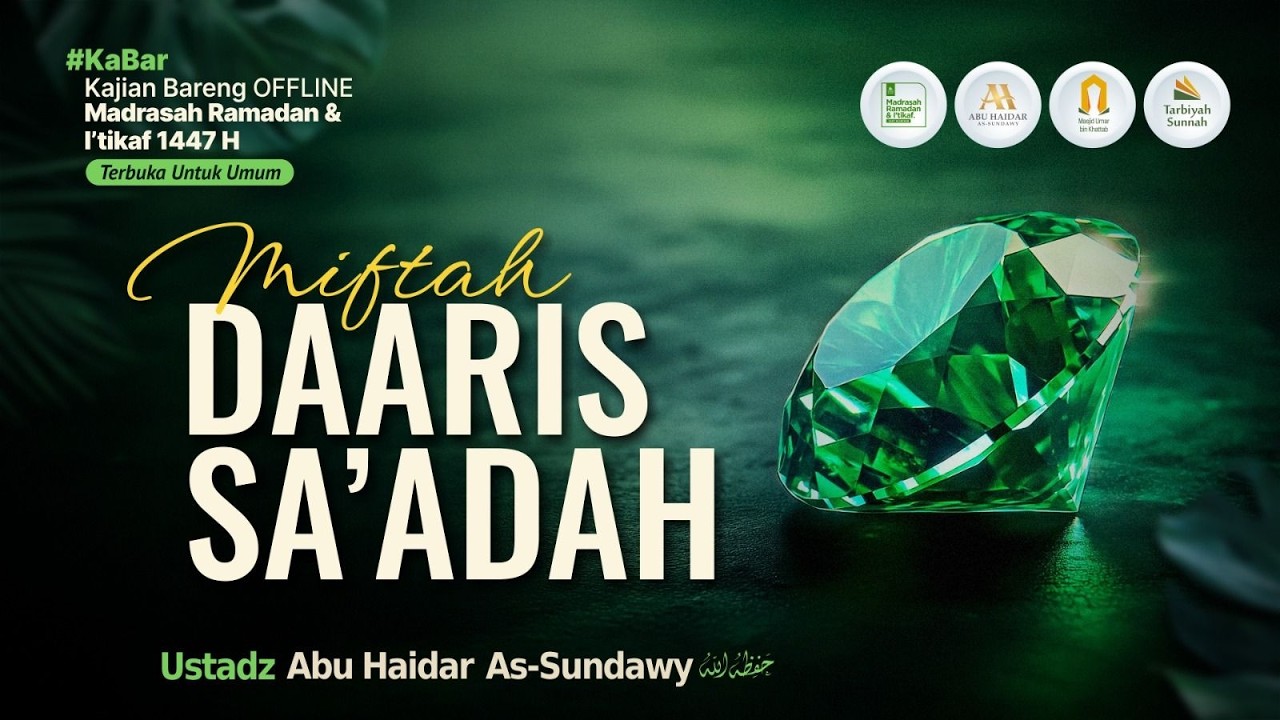 Madrasah Ramadan & Itikaf 1447 H