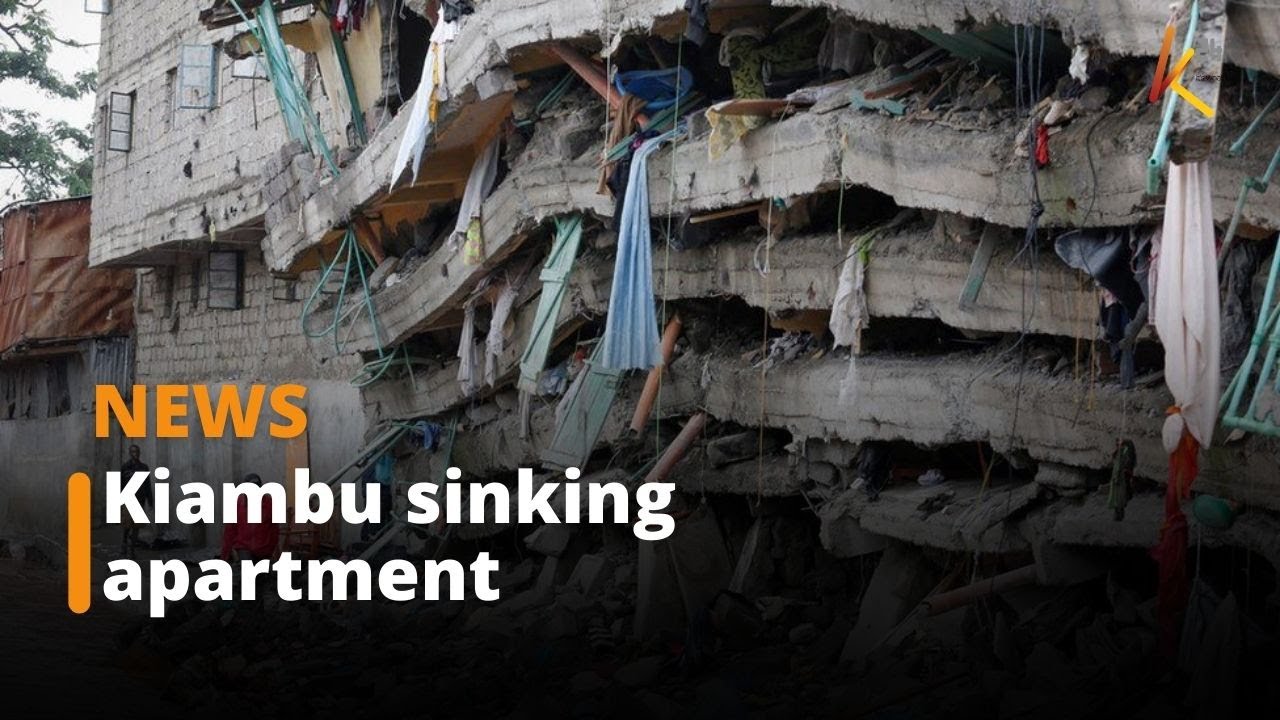 Families occupying rental houses of a four-story building in Kiambu ordered to vacate