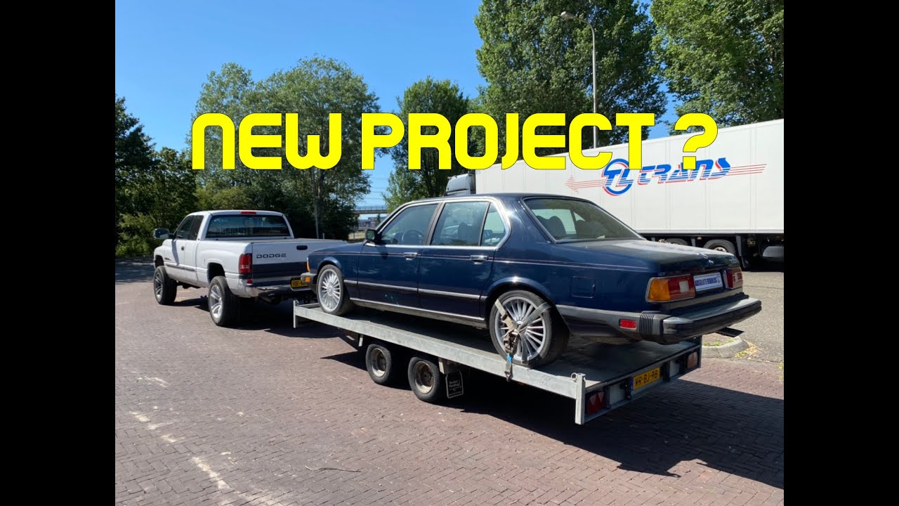 New Project!! Fixing a 1983 BMW 7-Series E23 Bimmer! Part 1