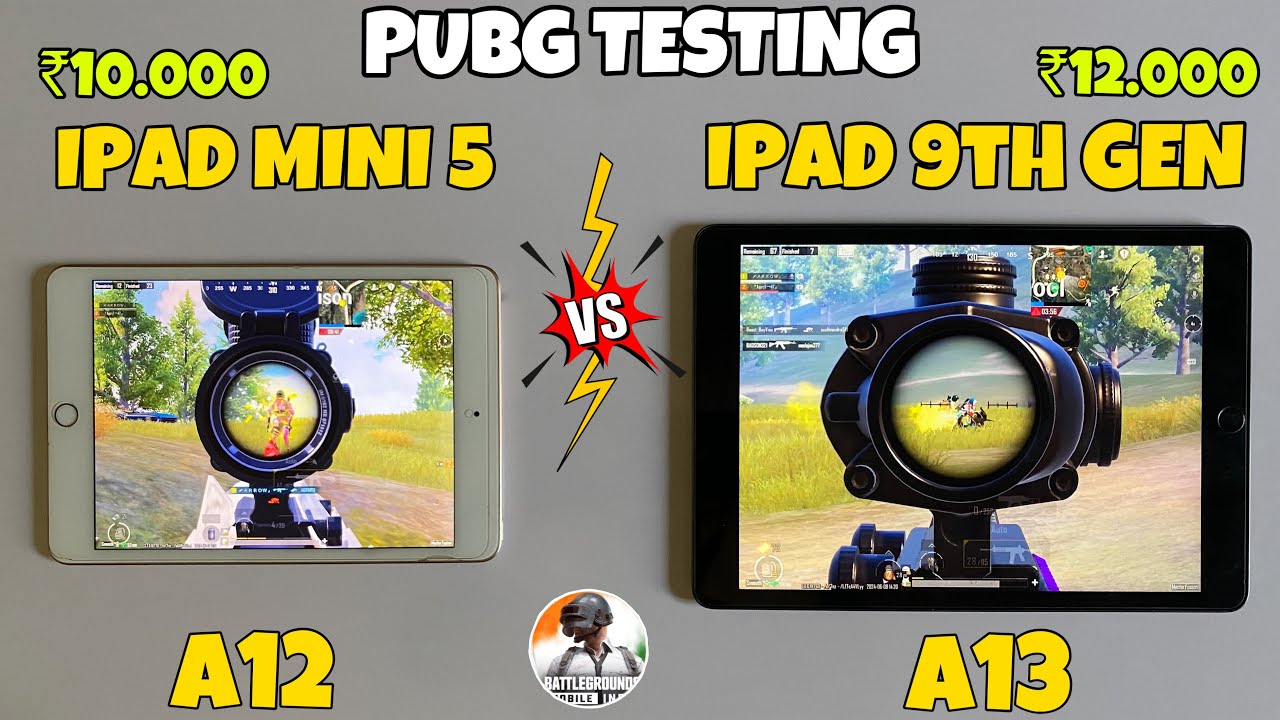 IPAD MINI 5 VS IPAD 9TH GEN PUBGM TEST🔥BALANCED ULTRA EXTREME+HDR4K GRAPHICS 90FPS PUBGM UPDATE 3.3