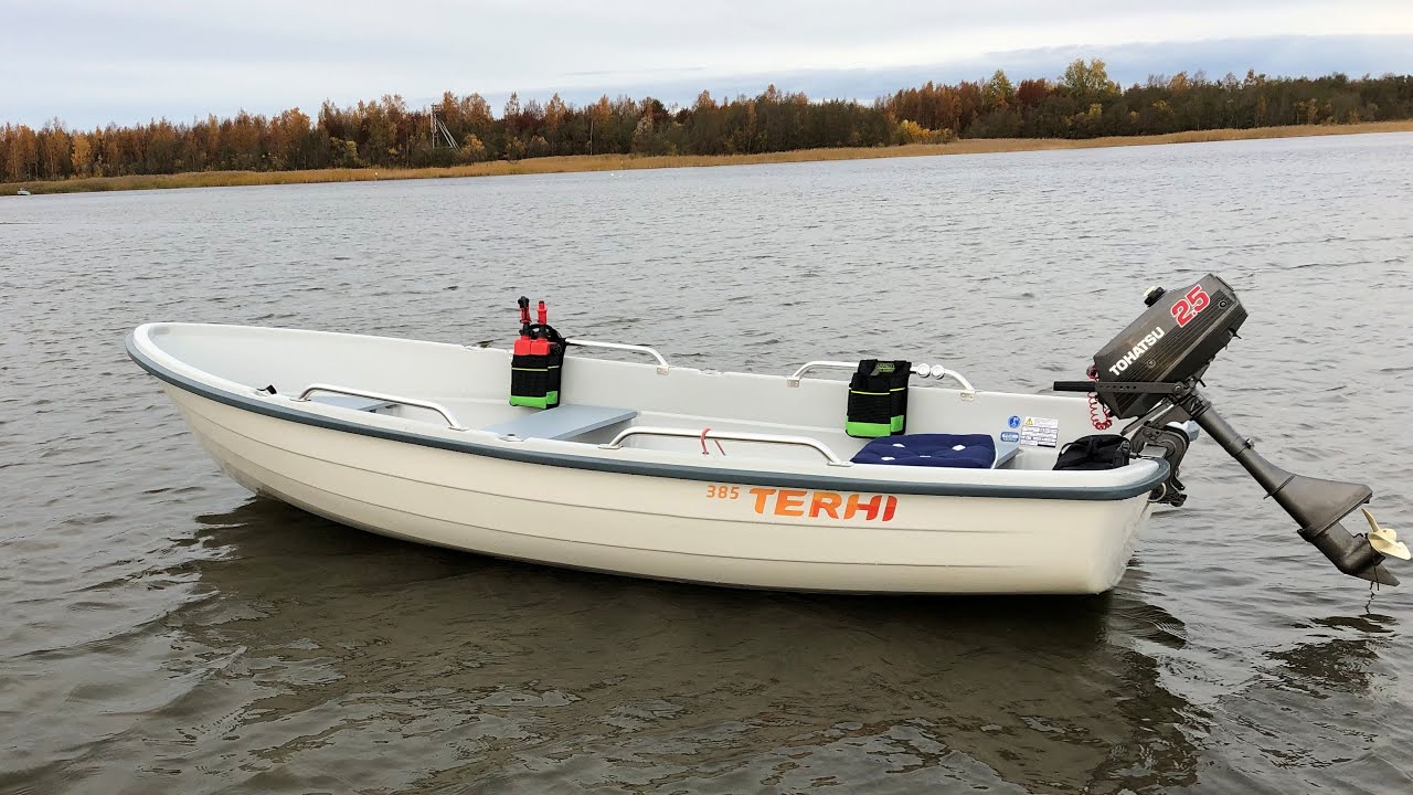 Tohatsu 2.5 2-stroke on a Terhi 385 #2