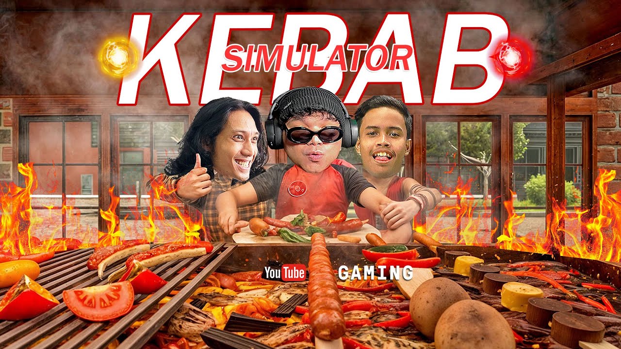 🔴 EYM, OOHAMI & UKILLER🔥 Mulakan BISNES Baru di TURKEY!🇹🇷 - Kebab Simulator (Malaysia) #Part1