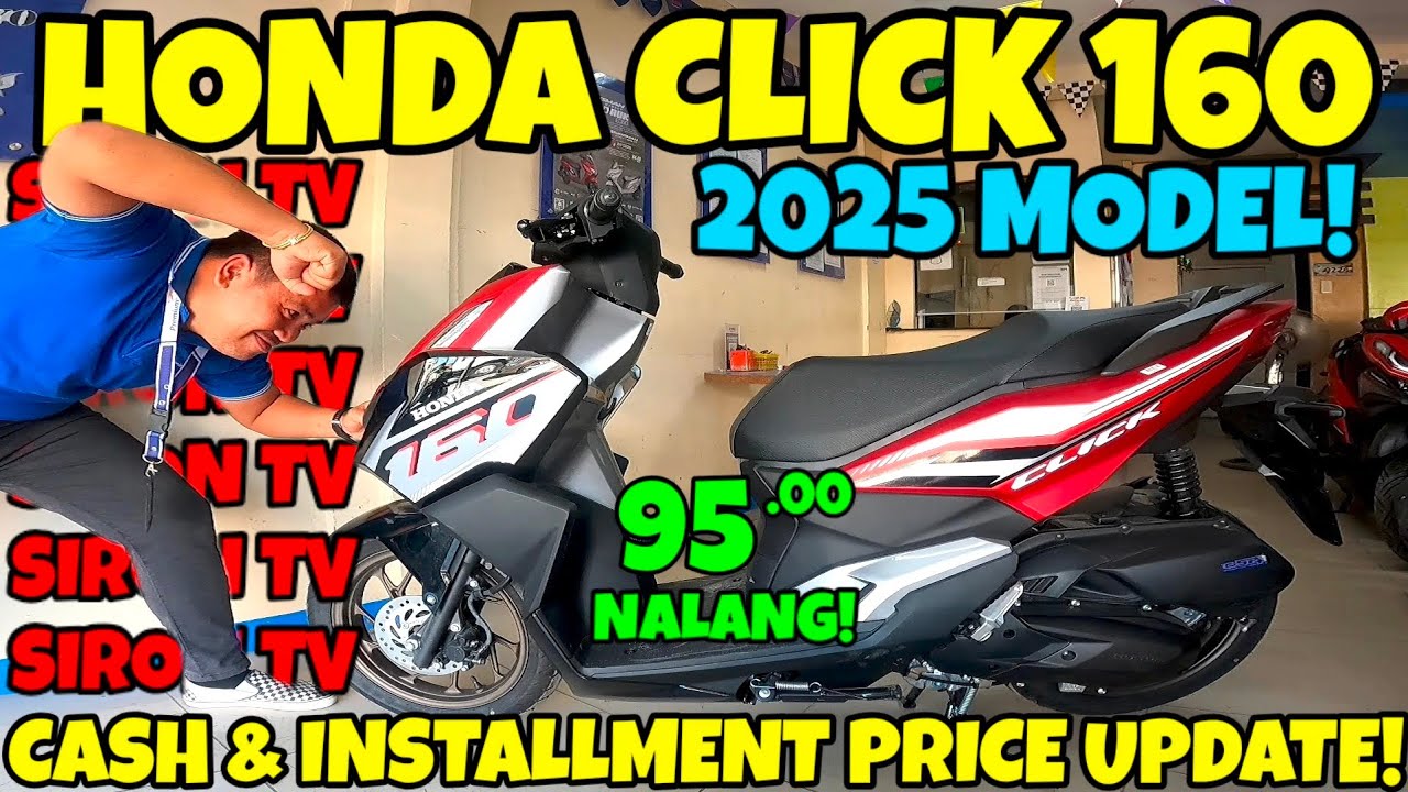 2025 | HONDA CLICK 160 | CASH AND INSTALLMENT PRICE UPDATE!