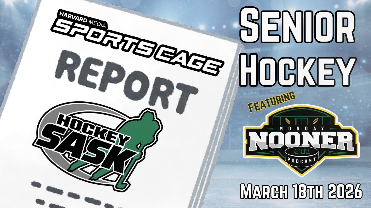 The SportsCage: Senior Hockey Report with the Monday Nooner Podcast March 18th, 2026