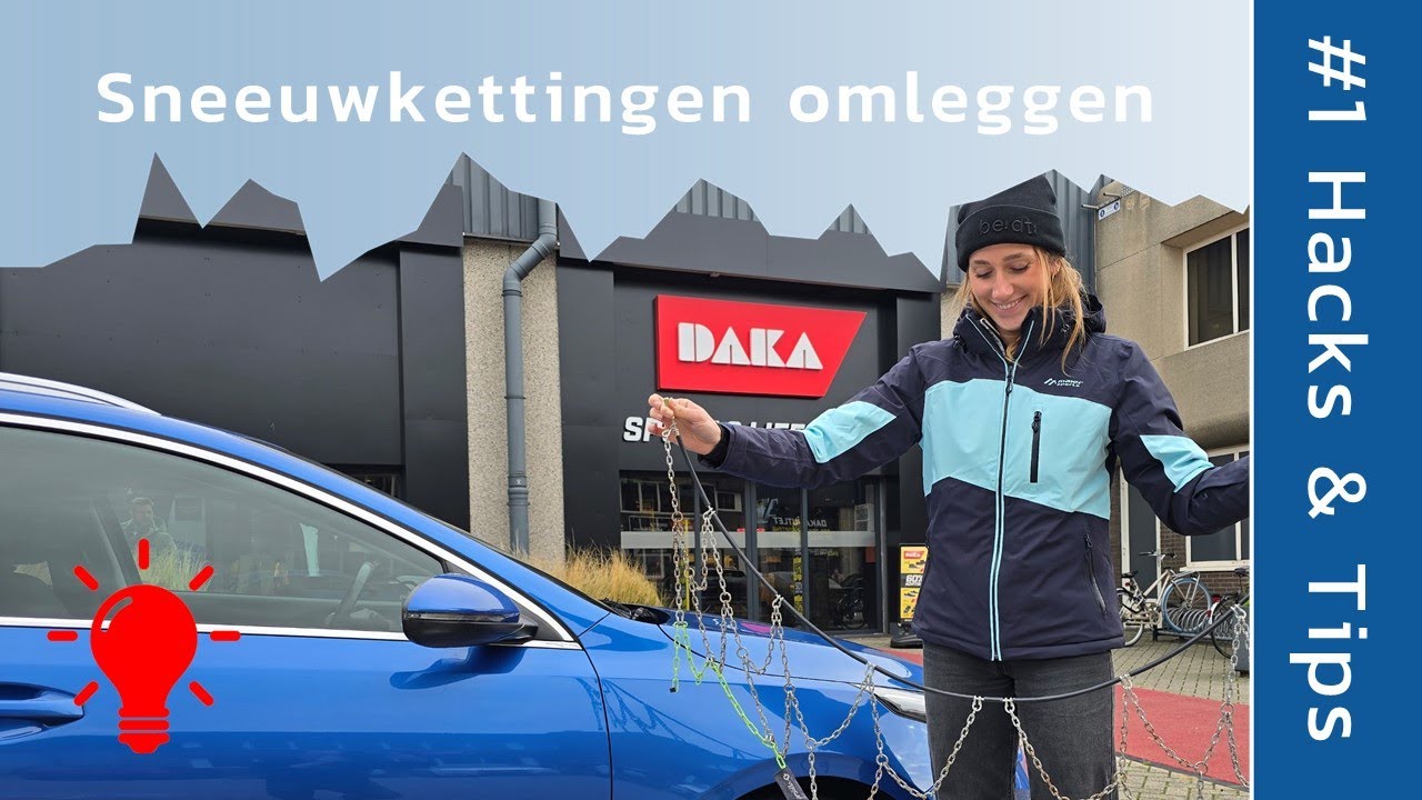 Hoe leg ik sneeuwkettingen om? Hacks & Tips #1