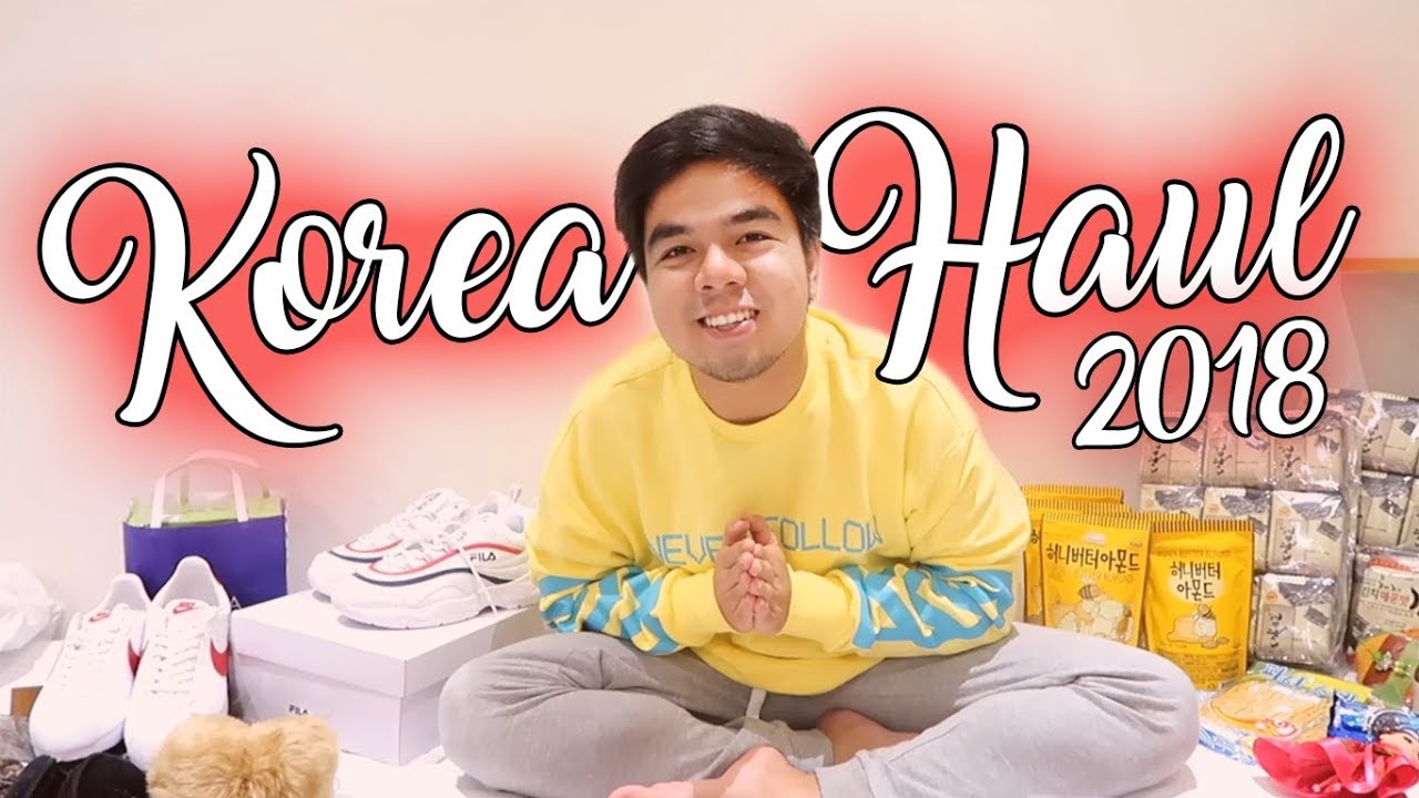 SOUTH KOREA SHOPPING HAUL + TIPS FOR FIRST-TIMERS | Red Diaz