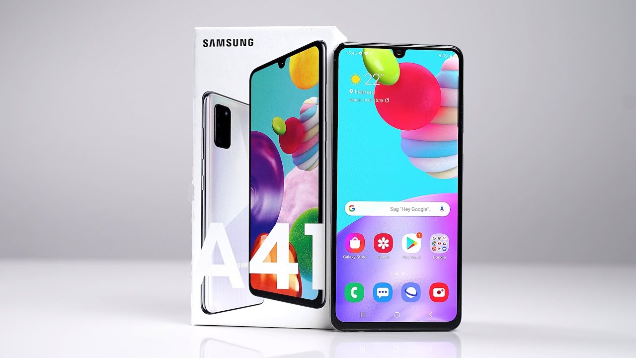 Unboxing: Samsung Galaxy A41 (Deutsch) | SwagTab