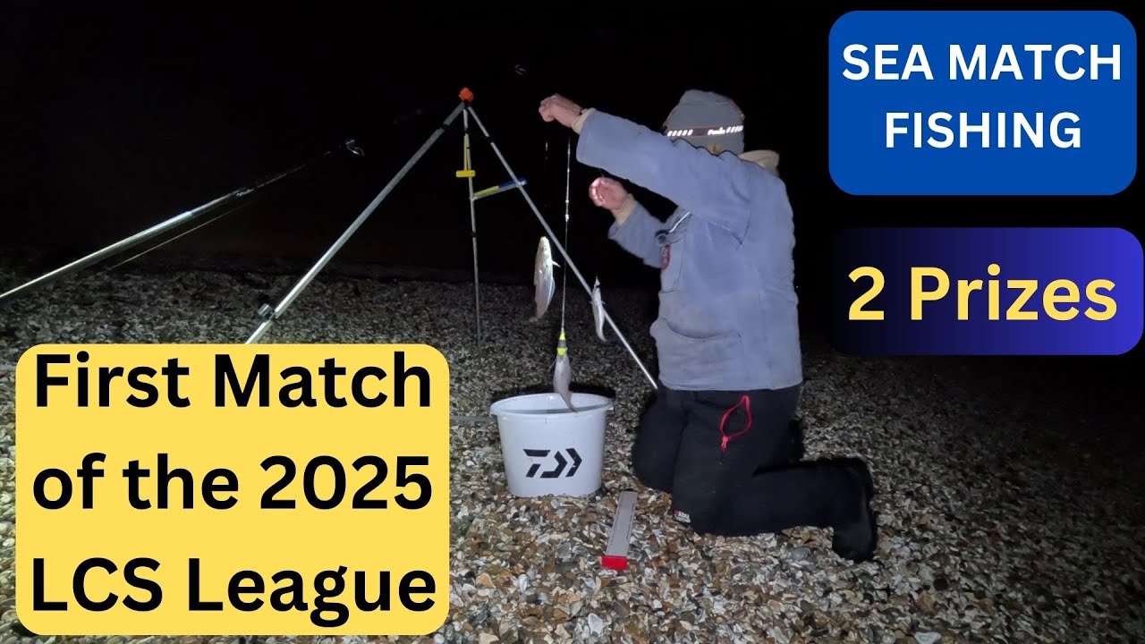 LCS Rd 1. First LCS Match of the season. Browndown Gosport. Sea Match Fishing UK 2025.