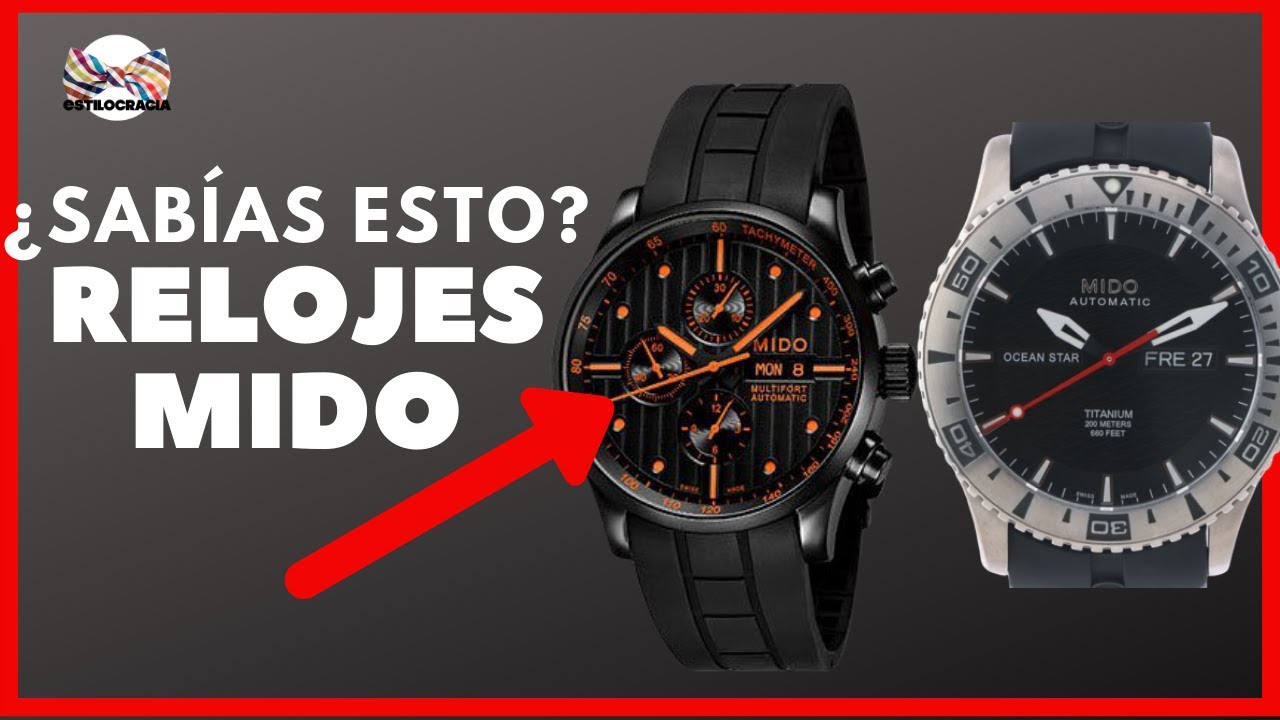 RELOJES MIDO: &iquest;SAB&Iacute;AS ESTO? LOS MODELOS M&Aacute;S IC&Oacute;NICOS