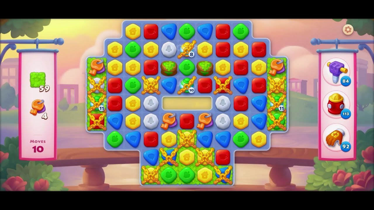 TOWNSHIP  mini event Match -3  game level # 1369