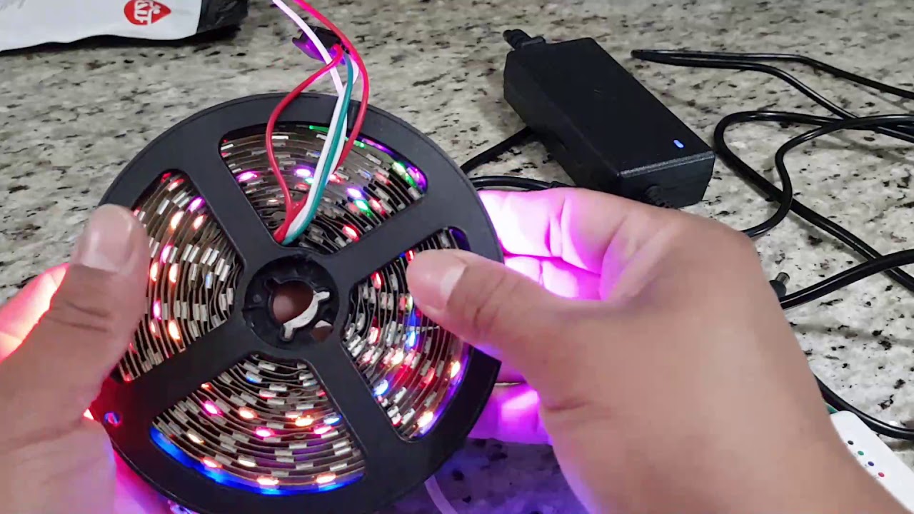 SP107E setup  + Multiple LED's