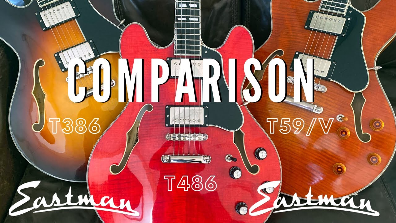 Видеосравнение Eastman T386, T486 и T59/V. Чем они отличаются?