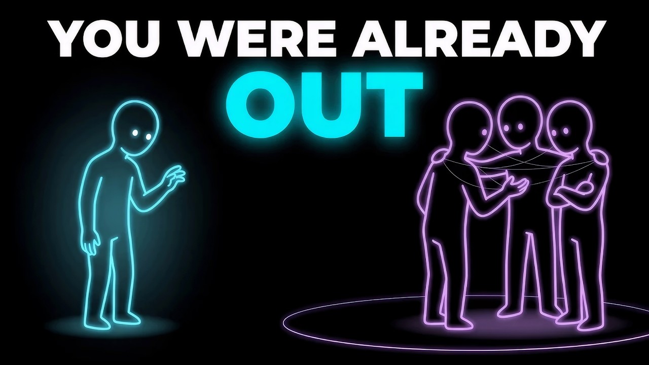 If They Do This in a Group, You're Already Being Pushed Out (Soft-Rejection Signal)| Dark Psychology