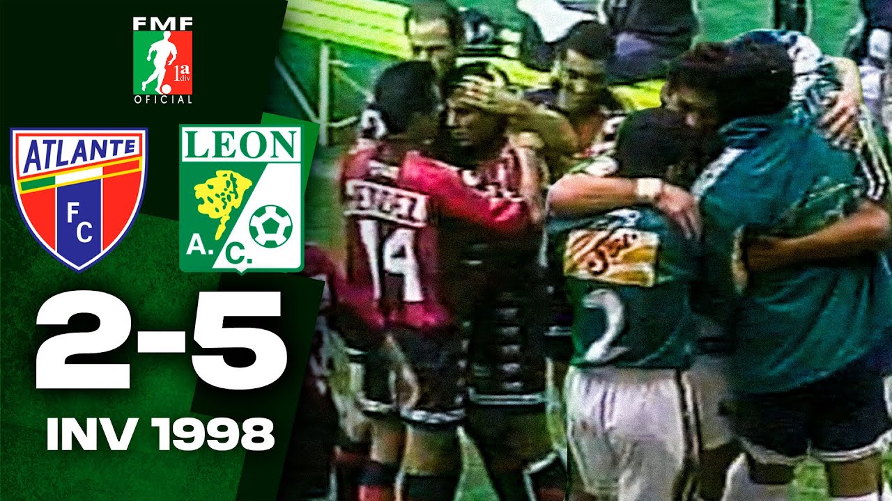 🐎 Atlante 2-5 León 🦁 Jornada 10 - Invierno 1998