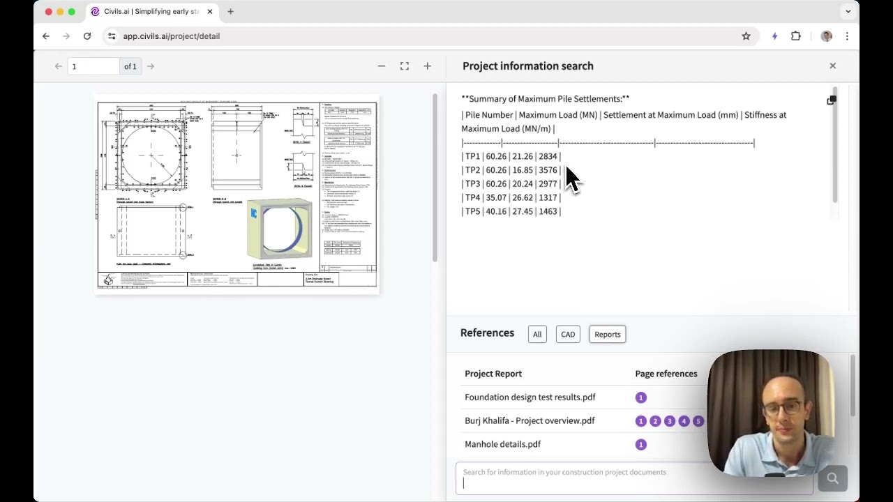 Civils.ai Engineering AI Tutorial - New Releases May 2024
